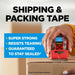 Scotch Heavy Duty Packing Tape, 1.88 in x 800 in, 6 Rolls