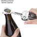Wine Opener, Premium Wing Corkscrew Wine Bottle Opener, Silver