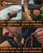 Atomic Bear Paracord Bracelet (2 Pack) - Adjustable - Fire Starter - Loud Whistle - Perfect for Hiking, Camping, Fishing