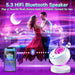LED Aurora Star Galaxy Projector Sound Machine NightLight Bluetooth Speaker