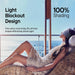 Cotton Sleep Eye Mask for Men and Women, 100% Blocking Light Sleeping Mask