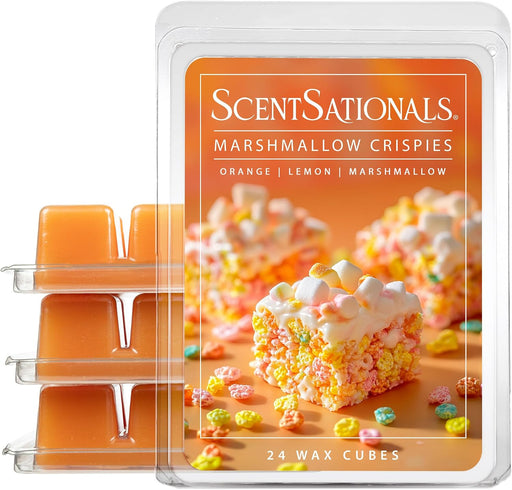 Marshmallow Crispies Scented Wax Melts 10oz (24 Cubes)