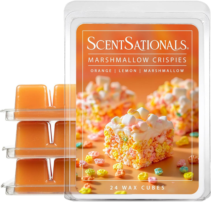Marshmallow Crispies Scented Wax Melts 10oz (24 Cubes)