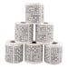 Sudoku Game Toilet Paper, Office and Home Puzzle Roll Paper, Home Creative Fun Toilet Paper, Wood Pulp Toilet Paper
