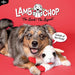 Lamb Chop Dog Plush Toy 10", Cream, 5 Squeakers