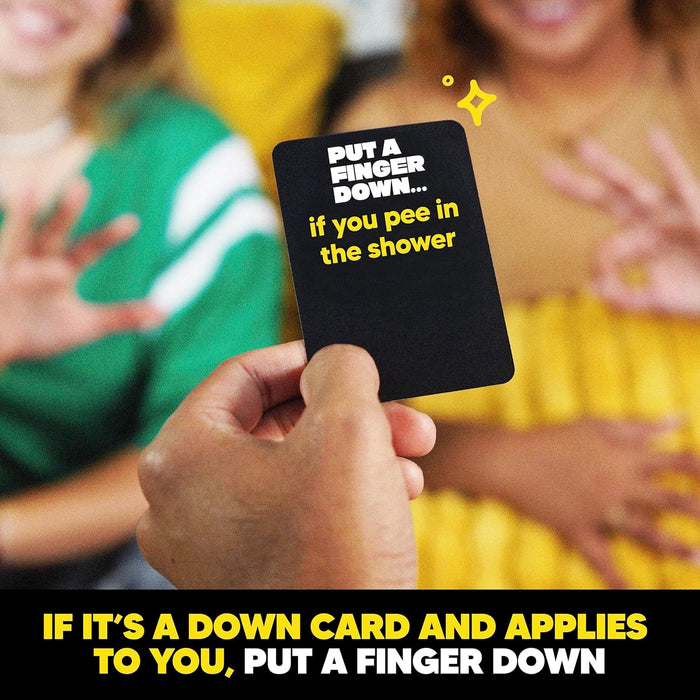Put A Finger Down Party Card Game for Groups and Game Night