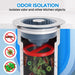 3 in 1 Kitchen Sink Drain Strainer Stopper Removable Basket Pop-Up