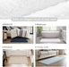 Splendor Reversible 100% Cotton Bath Rug, 21 x 34, White