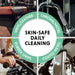 Yoga Mat Cleaner Wipes, EWG Verified, 400 Ct Plant-Based Lemongrass, Eucalyptus & Vinegar Wipes for Gym & Fitness Equipm