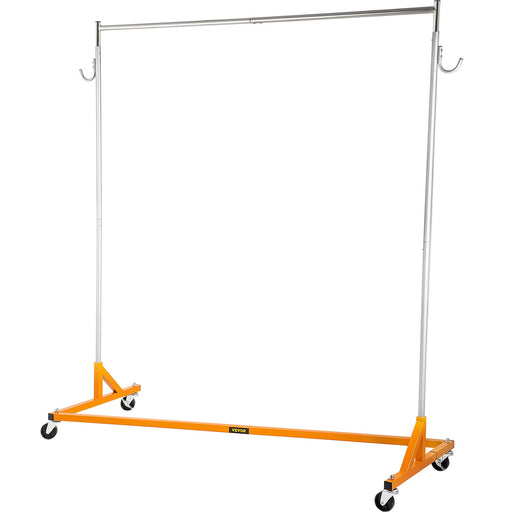 Industrial-Grade Rolling Garment Rack