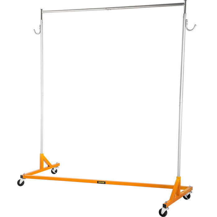 Industrial-Grade Rolling Garment Rack