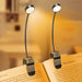 2 Pack Rechargeable Book Light Clip-On Reading Light for Books in Bed