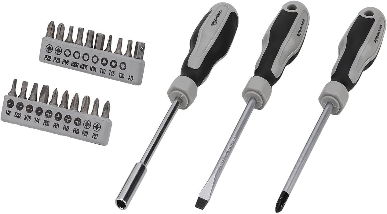 173-Piece General Household Hand Tool Set with Storage Case, Portable Tool Kit for Home Maintenance and Everyday Repairs