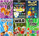 Card Games for Kids - Go Fish, Crazy 8's, Old Maid, Slap Jack, Garbage Monster, War - Simple & Fun Classic Family Table Games - Games May Vary (6 Set)