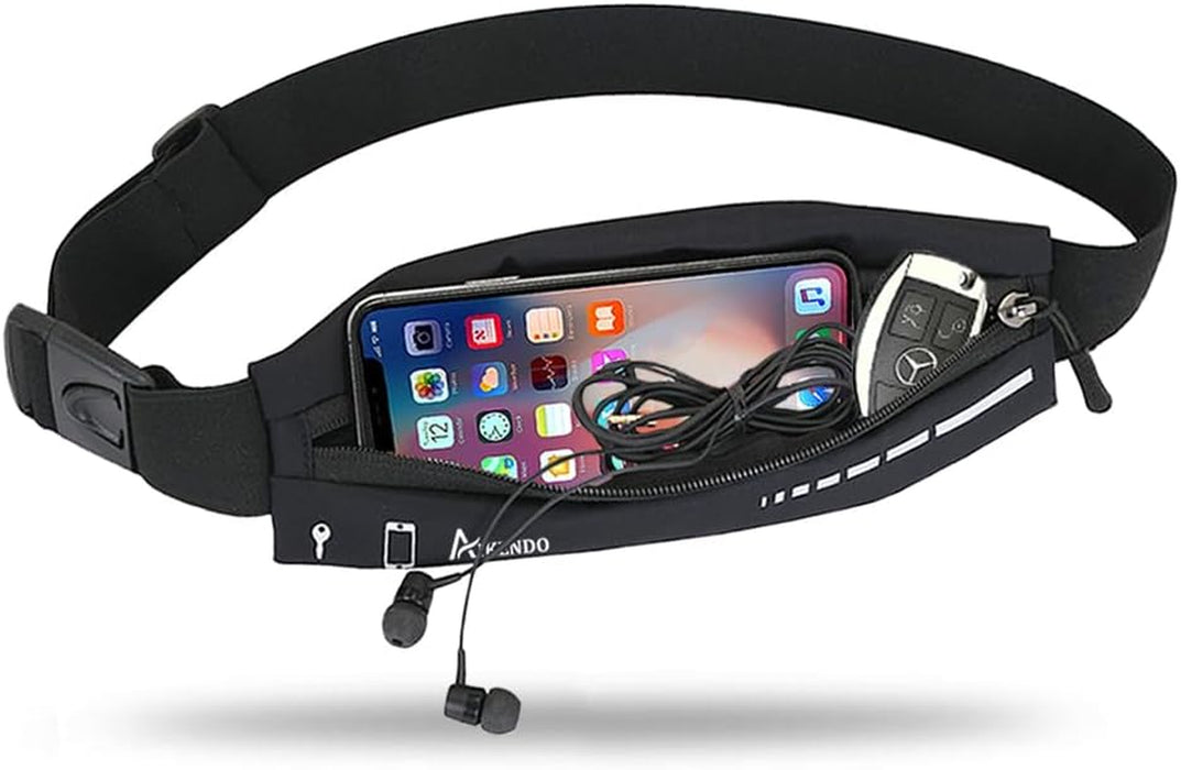 Slim Running Belt for Women Men,Runners Fanny Pack Phone Holder