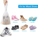 Clear Shoe Bags for Travel 5 PCS, Drawstring Travel Shoe Bags for Packing