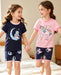 Little Girls Cotton Short Pajamas Summer Kids Clothes Toddler Toddler Pjs Sets