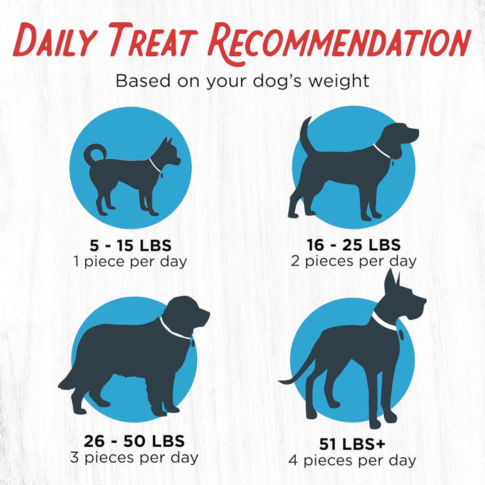 Filler Free Dogs Love Chicken Premium Jerky Treats for Dogs, 3 lb. Bag