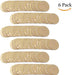 6 Pcs Glitter Champagne Gold Paper Circle Dots Garland (52 Feet) Party Hanging Bunting Birthday Party Decorations Engagement Party Bridal Shower Wedding Baby Shower Christmas Supplies Photo Backdrop