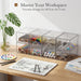 8 Pack Small Clear Stackable Acrylic Storage Boxes & Drawers
