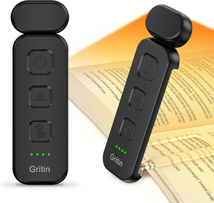 Reading Light, Rechargeable Book Light for Reading in Bed