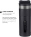 K-Mini Single Serve K-Cup Pod Coffee Maker, 6 to 12Oz Brew Size, with Cord Storage, Perfect for Small Spaces, Black