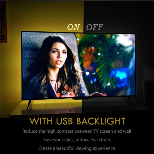 TV LED Backlights USB LED Strip Lighting for 60 65 inches Behind TV