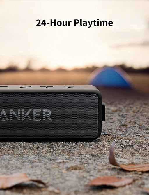 soundcore 2 Portable Bluetooth Speaker, 24-Hour Playtime, IPX7