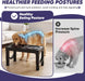 Elevated Dog Bowls Large Breed Raised Dogs Bowl Stand Large/Medium Sized Dog Slow Feeder Dogs Bowls Food Water Stands 5 