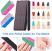 Nail File and Buffer Set, 4 Way Nail Buffers Shine Kit Professional Nail Files for Natural Nails Manicure Filer Filing P