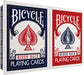 Rider Back Playing Cards, Standard Poker Size Deck of Cards, Red & Blue (2 Pack), Classic Cards, Blackjack, Family Game Night & Card Games, Fun for All Ages