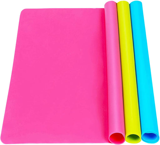 3 Pcs Silicone Mats Sheets Silicone Mats for Crafts Resin Jewelry Molds