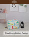 Rectangle Storage Basket Cute Canvas Organizer Bin for Pe, Dinosaur XL