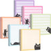 - Black Cat Sticky Notes Set, 3" x 3", 6 Pads, 480 Sheets | Black Cat Sticky Notes, Memo Pads, Self-Stick Note Pad for Office, School, Home, Study & Organization