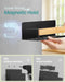 4-Pack Strong Magnetic Real Bamboo Spice Racks for Fridge