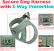 Voyager Step-in Air Dog Vest Harness - Moss Green, Small
