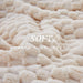 Turtle Shell Throw Blanket Beige for Couch Gentle Soft Fleece