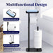 Metal Toilet Paper Holder Free Standing, Medium, Black