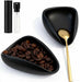 Ceramic Coffee Bean Dosing Cup + Sprayer Gift Set, Spoon Rest, Mini Coffee Spoon Holder for Tea Spoons Stirrers, Coffee Station Decor, Espresso Coffee Bar Accessories & Essentials(Not Include Spoon)