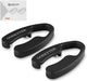 2 Pcs Wine Foil Cutter with Magnetic Design, Black