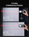 Laser Measure, High-Accuracy Laser Measuring Tool, 2" Backlit LCD Display Laser Tape Measure, Ft/in/Ft+in/M Electronic T