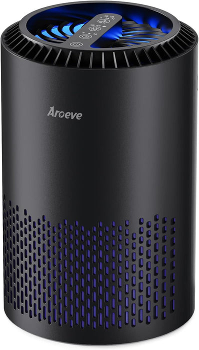 Air Purifiers for Bedroom with Sleep Mode Speed Control-MK01A(Black)