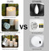 Flameless Candles with Remote, Battery Operated Flickering Flameless Candles, LED Candles with Timer 2/4/6/8H, with Realistic LED Candles Set of 9 (D3 x H 3" 4" 5" 6" 7") (White)