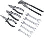 65-Piece General Household Home Repair and Mechanic's Hand Tool Kit Set with Storage Case, Portable, Non-Slip Handles, B