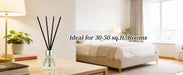 3 Pack Fragrance Reed Diffuser, 50ML Lavender Jasmine Lemongrass