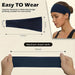 Headbands for Women Wide Fashion Sports Hair Bands