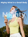 Mighty Portable Fan, Powerful Handheld Fan, USB Rechargeable