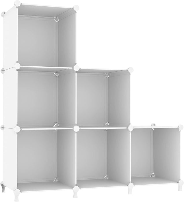 Closet Organizers and Storage, 6 Cube Storage Organizer, White