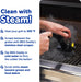 BBQ Daddy Grill Cleaner Kit - Bristle Free Grill Brush with Refill + 2 Steel Scour Daddy Grill Sponges - Built-in Grill Scraper - Temperature Controlled Grill Cleaning Tools (4 Count)