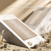 Bathroom Rugs Sets 2 Piece, Non Slip Boho Bath Mats, Beige